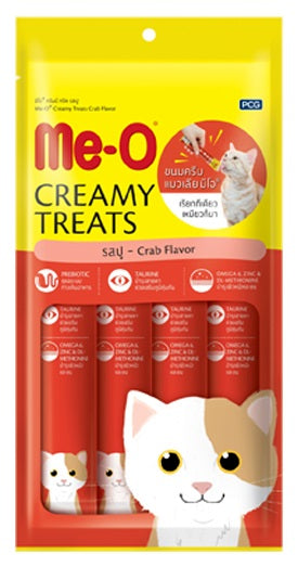 MeO Creamy Treats - Crab Flavor